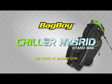 Load and play video in Gallery viewer, Bag Boy Chiller Hybrid Golf Stand Bag
 - 3