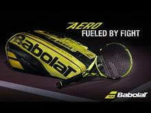Load and play video in Gallery viewer, Babolat Pure Aero Team Unstrung 2019 Tennis Racquet
 - 2