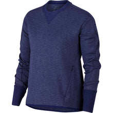 Load image into Gallery viewer, Nike Dri-FIT UV Womens Long Sleeve Crew - 492 BLUE VOID/L
 - 4