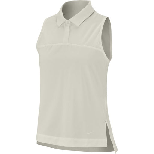 Nike Flex Womens Sleeveless Golf Polo - 133 SAIL/L