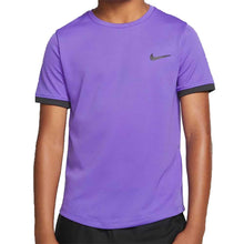 Load image into Gallery viewer, Nike Court Dry Boys Tennis Crew Neck - 550 PSYCH PURPL/XL
 - 9