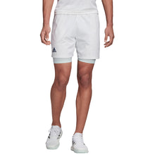 Load image into Gallery viewer, Adidas HEAT.RDY WHT 2 in 1 7in Mens Tennis Shorts
- 1