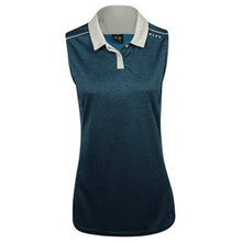 Load image into Gallery viewer, Oakley Balata Heather Womens Sleeveless Golf Polo
 - 4