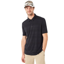 Load image into Gallery viewer, Oakley Aero Stripe Jacquard Mens Golf Polo
 - 1