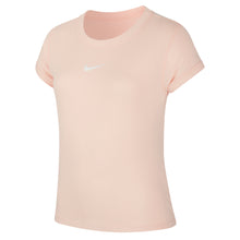 Load image into Gallery viewer, Nike Court Dri-FIT Girls Short Sleeve Tennis Shirt - 664 WASHED COR/L
 - 8