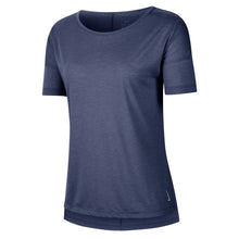 Load image into Gallery viewer, Nike Yoga Womens Short Sleeve Shirt
 - 5