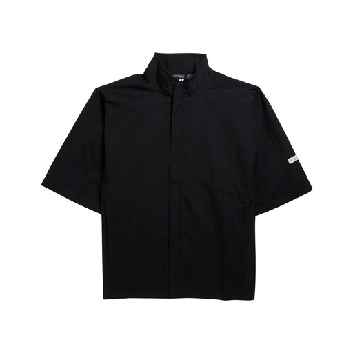 FootJoy HydroLite Blk Mens Rain Jkt Zip Off Sleeve