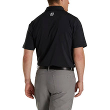 Load image into Gallery viewer, FootJoy Athletic Ft Lisle Solid Gingham Blk M Polo
- 2