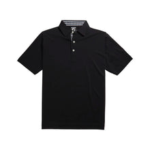 Load image into Gallery viewer, FootJoy Athletic Ft Lisle Solid Gingham Blk M Polo
- 4