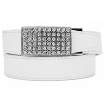 Load image into Gallery viewer, Nexbelt Sleek Crystal White Womens Belt
 - 1
