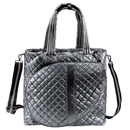 Oliver Thomas Kitchen Sink Tennis Tote - Metallic Silver/One Size