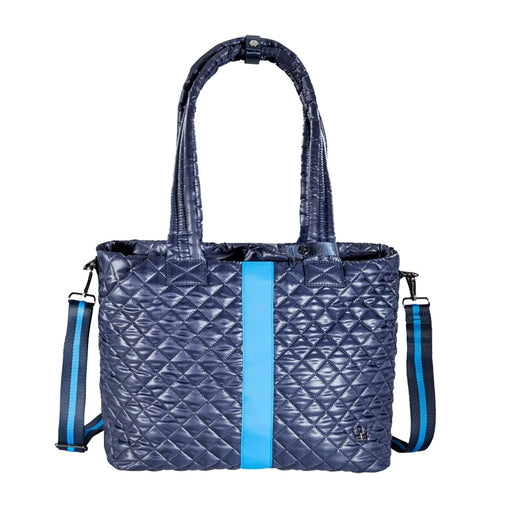 Oliver Thomas Kitchen Sink Tennis Tote - Navy Stripe/One Size