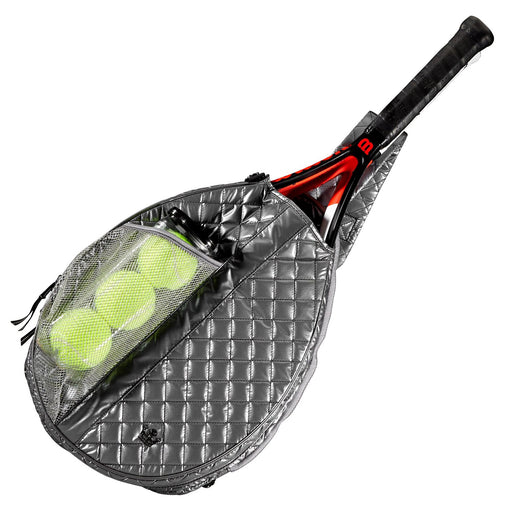 Oliver Thomas Wingwoman Tennis Sling - Metallic Silver/One Size