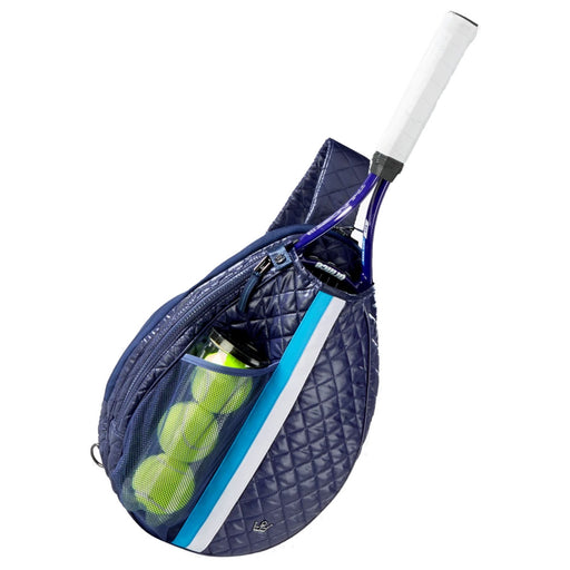 Oliver Thomas Wingwoman Tennis Sling - Navy Stripe/One Size