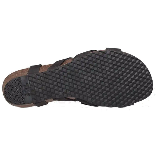 Teva Mahonia Wedge Black Womens Sandals