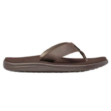 Load image into Gallery viewer, Teva Yoya Leather Brown Mens Flip Flops
 - 1
