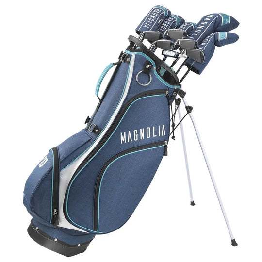 Wilson Magnolia Navy Carry Womens Right Hand Complete Golf Set