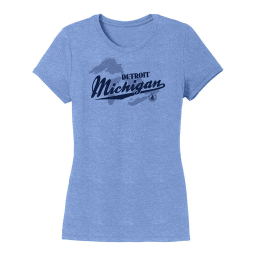 Made in Detroit Great Lakes Womens T-Shirt