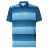 Oakley Dot Stripes Mens Golf Polo