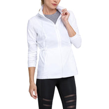 Load image into Gallery viewer, Tail Nola Womens Tennis Jacket - 120X CHALK/XL
 - 4