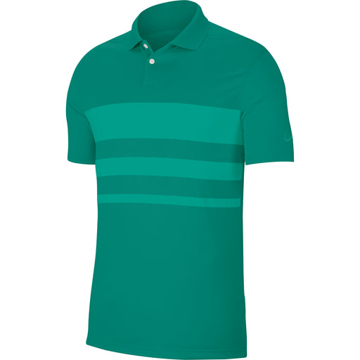 Nike Vapor Stripe Dri Fit Mens Golf Polo - 370 NEPTUNE GRN/XXL