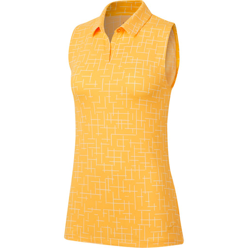 Nike Dri-FIT Fairway Printed Womens SL Polo - 845 LASER ORANG/XL