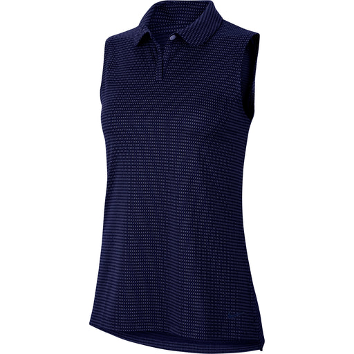 Nike Dri Fit Victory SL Texture OLC W Golf Polo - 492 BLUE VOID/L