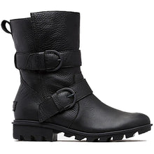 Load image into Gallery viewer, Sorel Phoenix Moto Black Womens Boots
 - 1