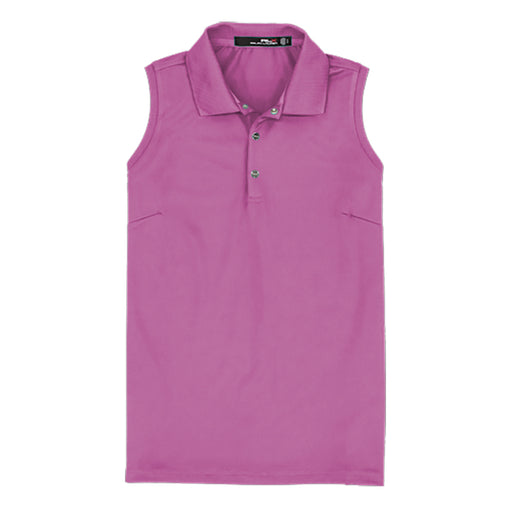 RLX Sleeveless Tournament Resort Rose Wms Glf Polo