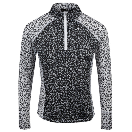 RLX Printed Power Stretch Womens Golf 1/4 Zip