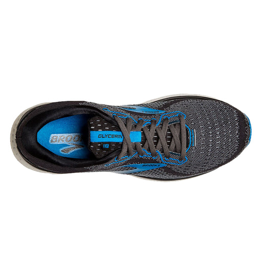 Brooks Glycerin 18 Black-Blue Mens Running Shoes
