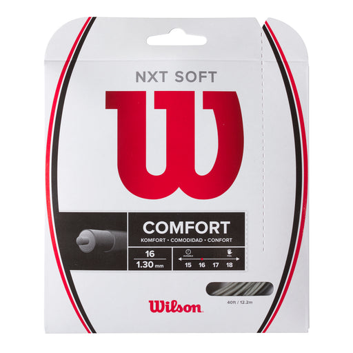 Wilson NXT Soft Silver Tennis String - Default Title