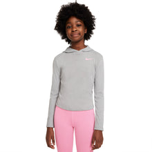 Load image into Gallery viewer, Nike Dri-FIT Trophy Girls Hoodie - LT SMK GREY 077/XL
 - 1