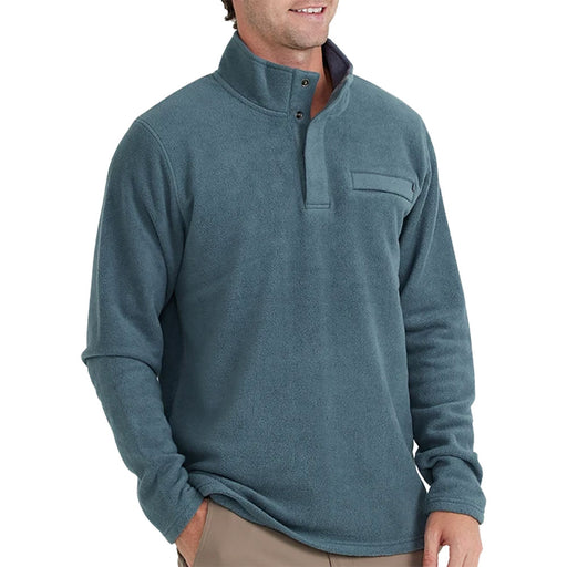 Free Fly Bamboo Polar Fleece Snap Mens Pullover - BALSAM 113/XXL