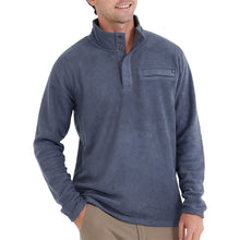 Load image into Gallery viewer, Free Fly Bamboo Polar Fleece Snap Mens Pullover - INDIGO 114/XXL
 - 3