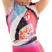 Load image into Gallery viewer, Lucky in Love BMS Phantom Tie Bk W Tennis Tank
 - 1