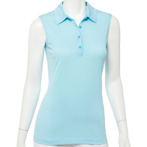 EP NY Geometric Jacquard Womens SL Golf Polo