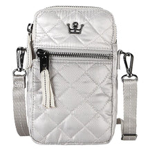 Load image into Gallery viewer, Oliver Thomas Cell Phone Crossbody 2 - Champagne Cblok/One Size
- 5