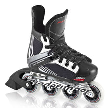 Load image into Gallery viewer, Rollerblade Dynamo Adjustable Boys Hockey Skates - Black/Red/4-7
 - 1