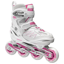 Load image into Gallery viewer, Roces Moody 5.0 Adjustable Girls Inline Skates - WT/RHODA RD 002/4-7
 - 4