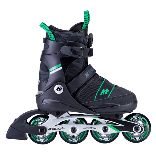 K2 Sk8 Hero Boa ALU Boys Adjustable Inline Skates