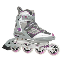 Load image into Gallery viewer, Roller Derby Aerio Q-60 Womens Inline Skates - Grey/Purple/10.0
- 1