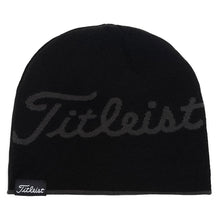 Load image into Gallery viewer, Titleist Lifestyle Unisex Golf Beanie - Charcoal/Black
- 5