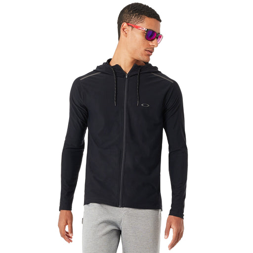 Oakley FZ Mens Base Layer Hoodie - Blackout/XXL