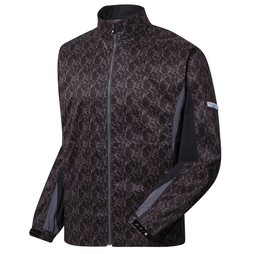 FootJoy HydroLite Mens Golf Rain Jacket - Black Marble/XXL