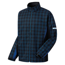 Load image into Gallery viewer, FootJoy HydroLite Mens Golf Rain Jacket - Blk/Royal Plaid/XXL
 - 3