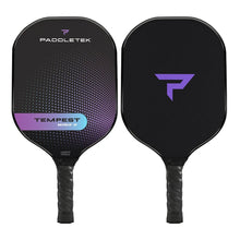 Load image into Gallery viewer, Paddletek Tempest Wave II Pickleball Paddle - Aurora Purple/4 1/4
 - 1