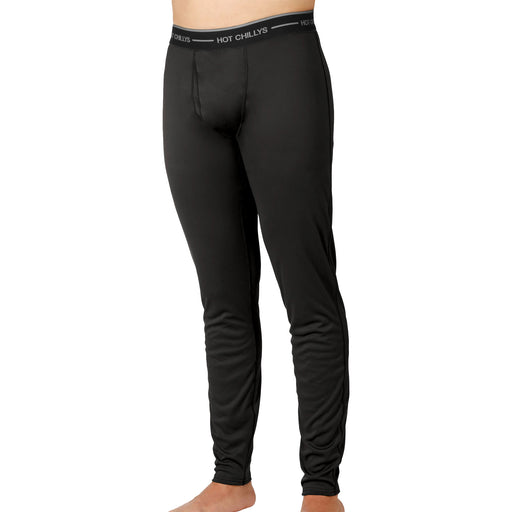 Hot Chillys PeachSkins Mens Base Layer Bottoms - Black/XL