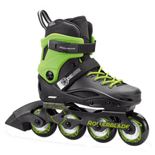 Load image into Gallery viewer, Rollerblade Cyclone Boys Adjustable Inline Skates - Black/Green/BOYS 6-7
- 1