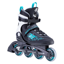 Load image into Gallery viewer, K2 Kinetic 80 Pro Womens Inline Skates - Black/Aqua/11.0
- 1